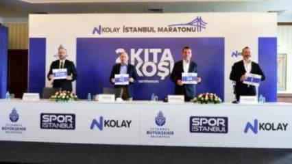 N Kolay 42. İstanbul Maratonu basın toplantısı gerçekleştirildi
