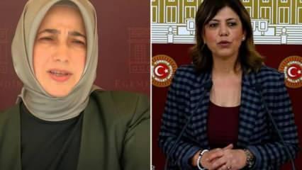 HDP'li Beştaş'tan skandal sözler! Hadsiz sözlere cevap AK Parti'li Özlem Zengin'den geldi