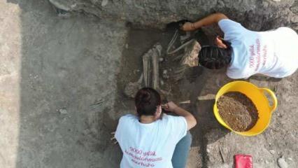 8500 yıllık ergen iskeleti bulundu