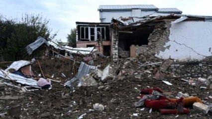 Ermenistan, Azerbaycan köyünü Misket Bombasıyla vurdu