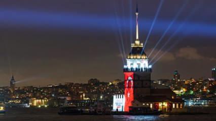 İstanbul'da 29 Ekim Cumhuriyet Bayramı coşkuyla kutlandı