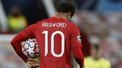 United'ın İngiliz yıldızı Rashford'un yaptığı hat-trick tarihe geçti