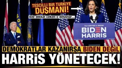 Demokratlar kazanırsa ABD'yi Biden değil Harris yönetecek! Tescilli Türkiye düşmanı...