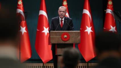 Başkan Erdoğan yeni kararları tek tek açıkladı! Tüm iş yerleri 22:00'da kapanacak..