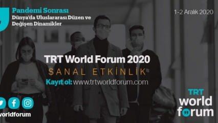 TRT World Forum 2020 Pandemi Sonrası Değişen Dünyayı Tartışacak
