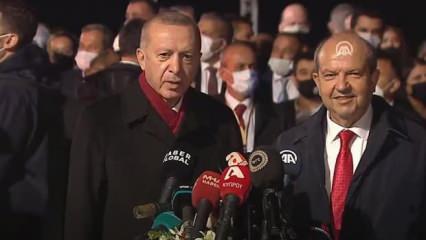 Başkan Erdoğan: Buranın gerçek sahipleri bellidir