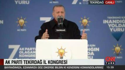 Başkan Erdoğan'ı rahatsız eden görüntü: Bizim örnek olmamız gerekiyor