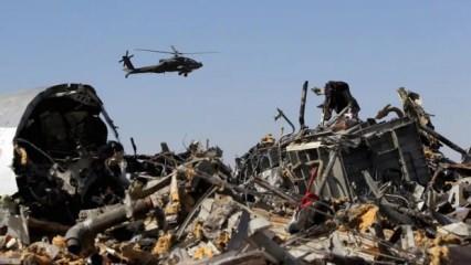 Sina Yarımadası'nda askeri helikopter düştü! 5'i Amerikalı 7 ölü