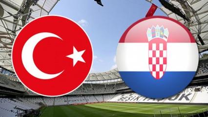 Türkiye Hırvatistan maçı saat kaçta başlayacak? Milli Takımın maçı hangi kanaldan yayınlanacak?