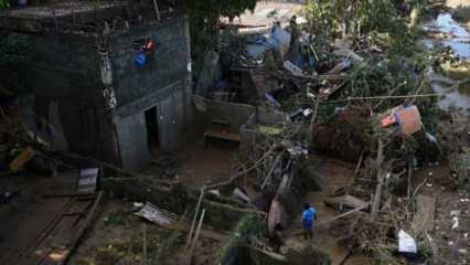 Kolombiya'yı tropikal fırtına vurdu