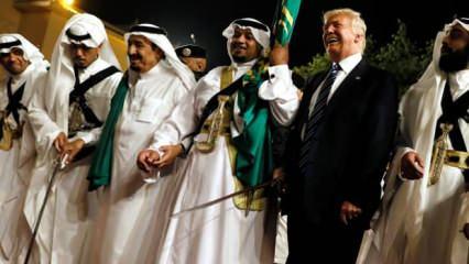 Trump'tan Suudi Arabistan'a 'ayrılık hediyesi'!