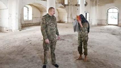 Aliyev gönülleri fethetti! Ermenistan'a ders niteliğinde...