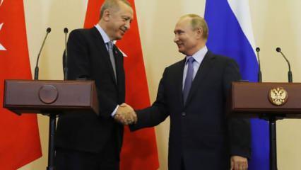 Başkan Erdoğan Putin ile görüştü!