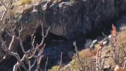 Bitlis'te teröristlerce saklanmak için kullanılan 3 mağara imha edildi