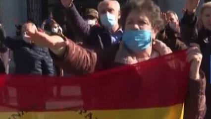 İspanya'da faşistler sokağa çıktı: Franco'yu nazi selamıyla andılar