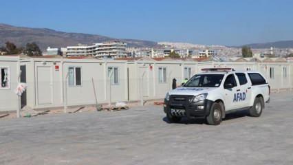 İzmir'deki geçici konaklama merkezi, ilk depremzedeleri yarın ağırlayacak