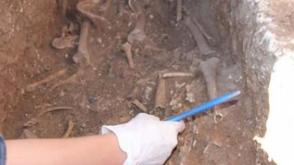 Perre Antik Kenti’de tek mezarda 3 iskelet bulundu