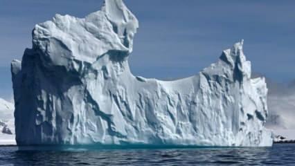 Dünyanın en büyük buz dağı eriyor