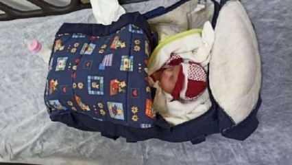Osmaniye'de, apartman girişine terk edilmiş 1 aylık bebek bulundu