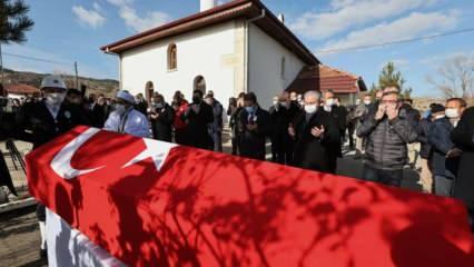 TBMM Başkanı Şentop, koruma polisi Anayurdu'nun cenazesine katıldı