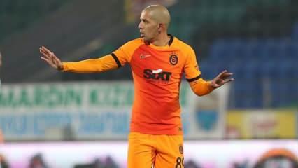 Galatasaray'a Feghouli'den müjdeli haber