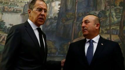 Çavuşoğlu ile Lavrov arasında önemli görüşme