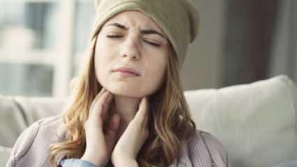 Boğaz ağrısını evde geçirme yöntemleri