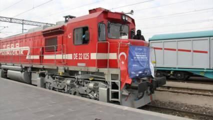 Çin, Türkiye'den yola çıkan ilk ihracat treninden memnun