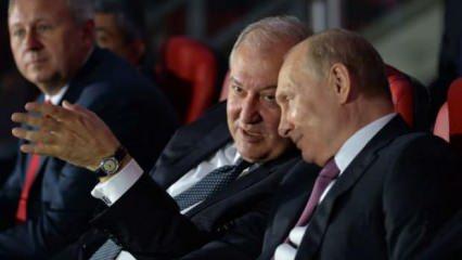 Ermenistan Cumhurbaşkanı'ndan Putin'e: Lütfen yardım edin!