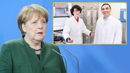 Merkel, Kovid-19'a karşı aşı geliştiren Prof. Dr. Şahin ve eşi Dr. Türeci'yi övdü