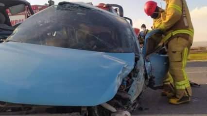 Silivri'de trafik kazası: 1 ölü 2 yaralı