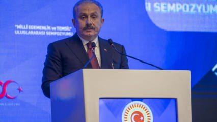 TBMM Başkanı Mustafa Şentop'tan AB açıklaması