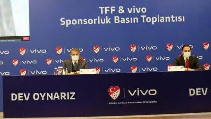 TFF ile Vivo arasında 2 yıllık anlaşma