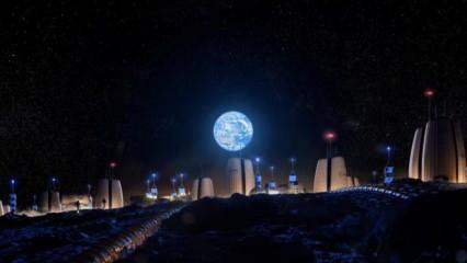 Avrupa Uzay Ajansı, Ay'da inşa edilecek evleri paylaştı