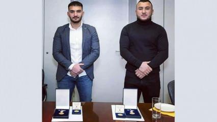 Avusturya'da kahraman Türk gençlerine şeref madalyası