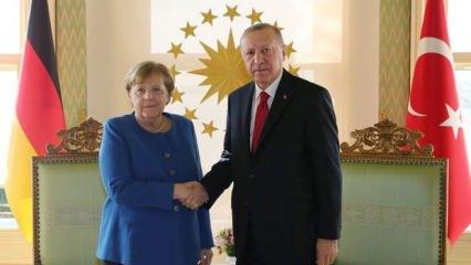 Başkan Erdoğan'dan Merkel'le kritik görüşme