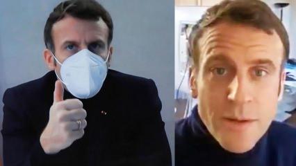 Koronavirüse yakalanan Macron'un sağlık durumu ile ilgili açıklama