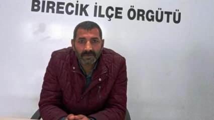Şanlıurfa'da HDP Birecik İlçe Başkanı gözaltına alındı