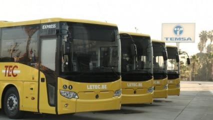 TEMSA’dan Avrupa Birliği’nin merkezine otobüs ihracatı!