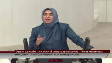 AK Partili Özlem Zengin'den CHP masalarını susturan sözler