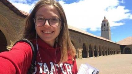 Zeynep'in Stanford sevinci sosyal medyada gündem oldu
