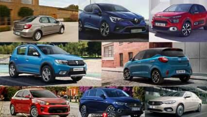Türkiye'nin en ucuz 2020 model sıfır araç modelleri ve fiyatları! Fiat Dacia Renault Hyunda 
