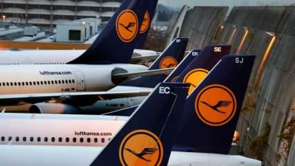 Alman devi Lufthansa'dan büyük zarar