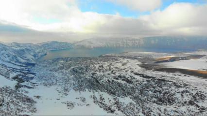  Dünyanın ikinci büyük krater gölü: Nemrut