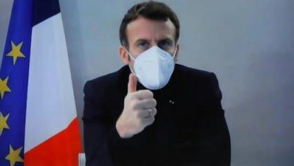 Fransa Cumhurbaşkanı Macron koronavirüsü yendi