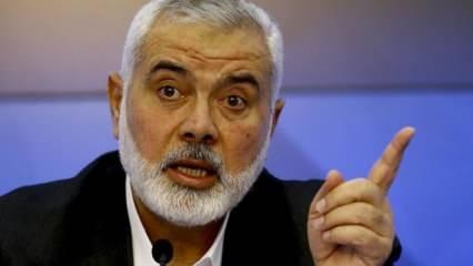Hamas lideri Heniyye: İşgalci İsrail ile ilişkilerin normalleşmesi son derece tehlikeli