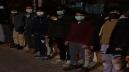 Tekirdağ'da şüpheli araçtan 13 göçmen çıktı
