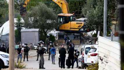 Terör devleti İsrail, 2020 yılında Kudüs'te Filistinlilere ait 170 evi yıktı