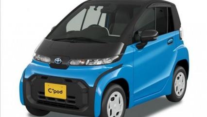 Toyota'nın elektrikli aracı C+Pod satışa sunuldu