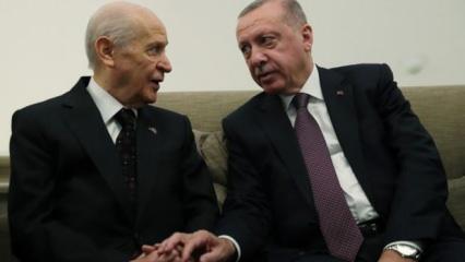 Erdoğan Bahçeli ile telefonda görüştü
